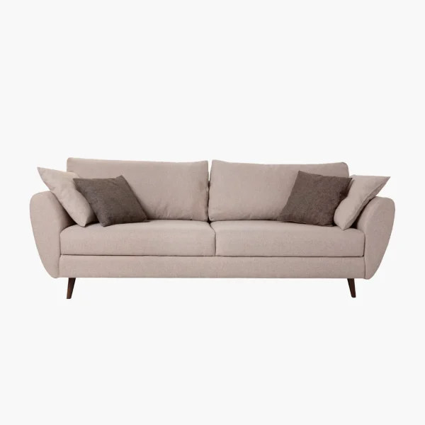 product-6 Light Brown 2-Seat Soft Sofa – Premium Comfort in a Warm, Elegant Design